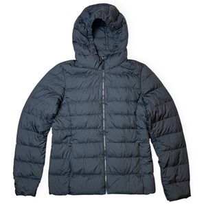 Uniqlo Youth Lightweight Hooded Packable Down Puffer Jacket Size S